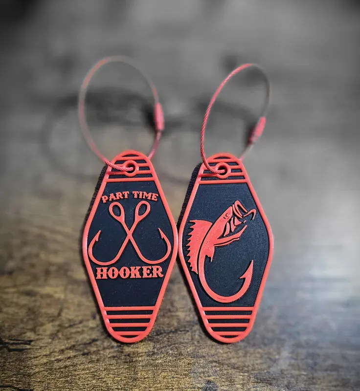 Custom Keychain - Personalized 3D printed keychain